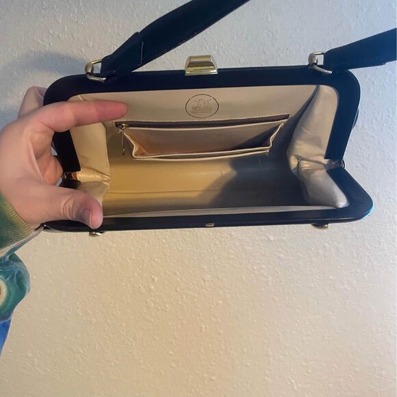 Dofan: vintage 60s leather purse - Picture 3 of 7
